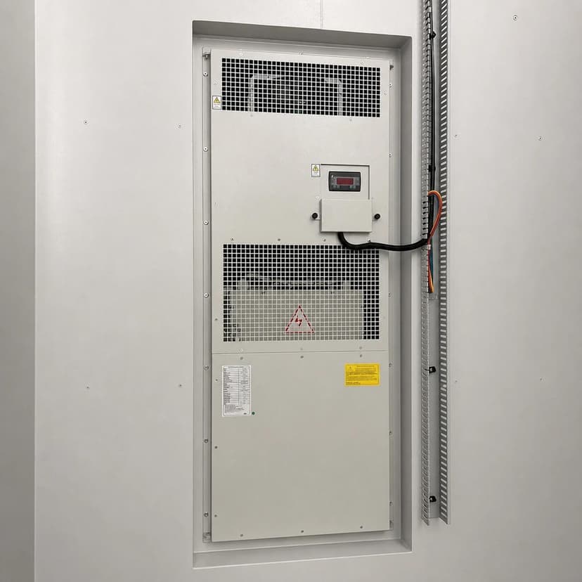 Cabin air conditioning and thermal control configuration